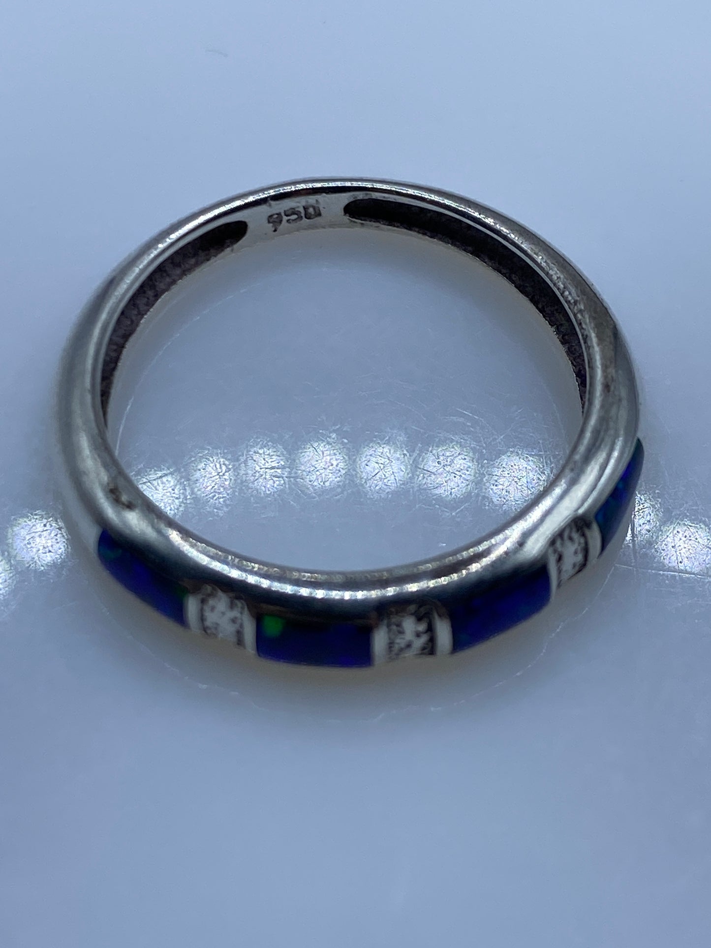 Anillo Plata .950 con Opalo de Fuego — Taxco — foto 5