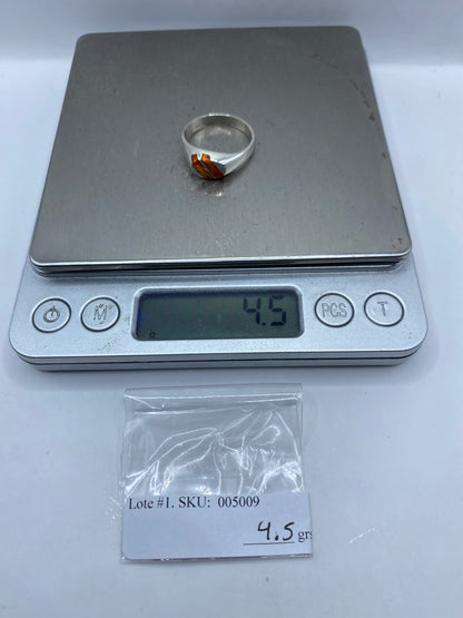 Anillo de Plata con Ópalo de Fuego — Taxco .950 — foto 6