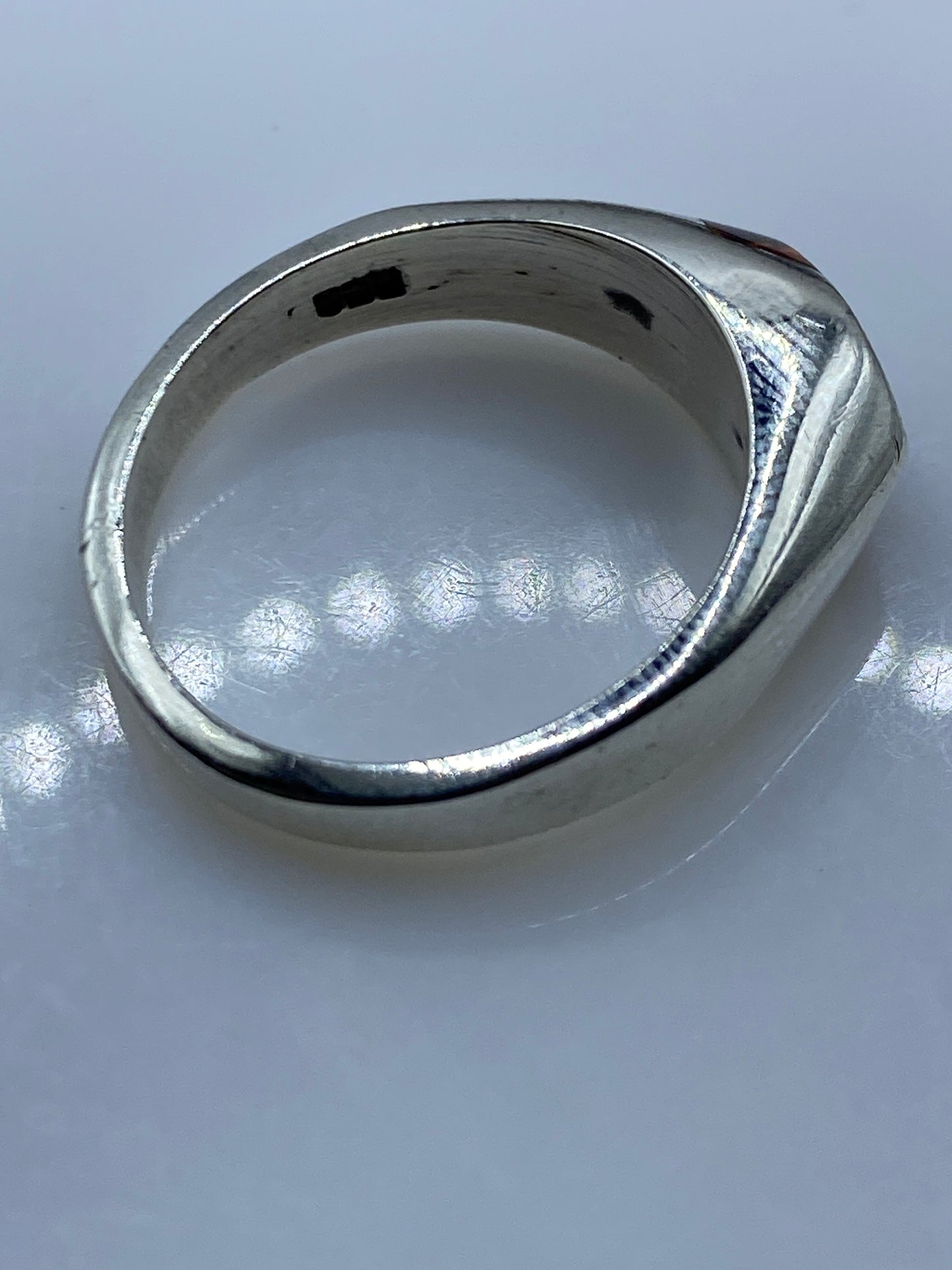 Anillo de Plata .950 con Ópalo de Fuego Multicolor — foto 5