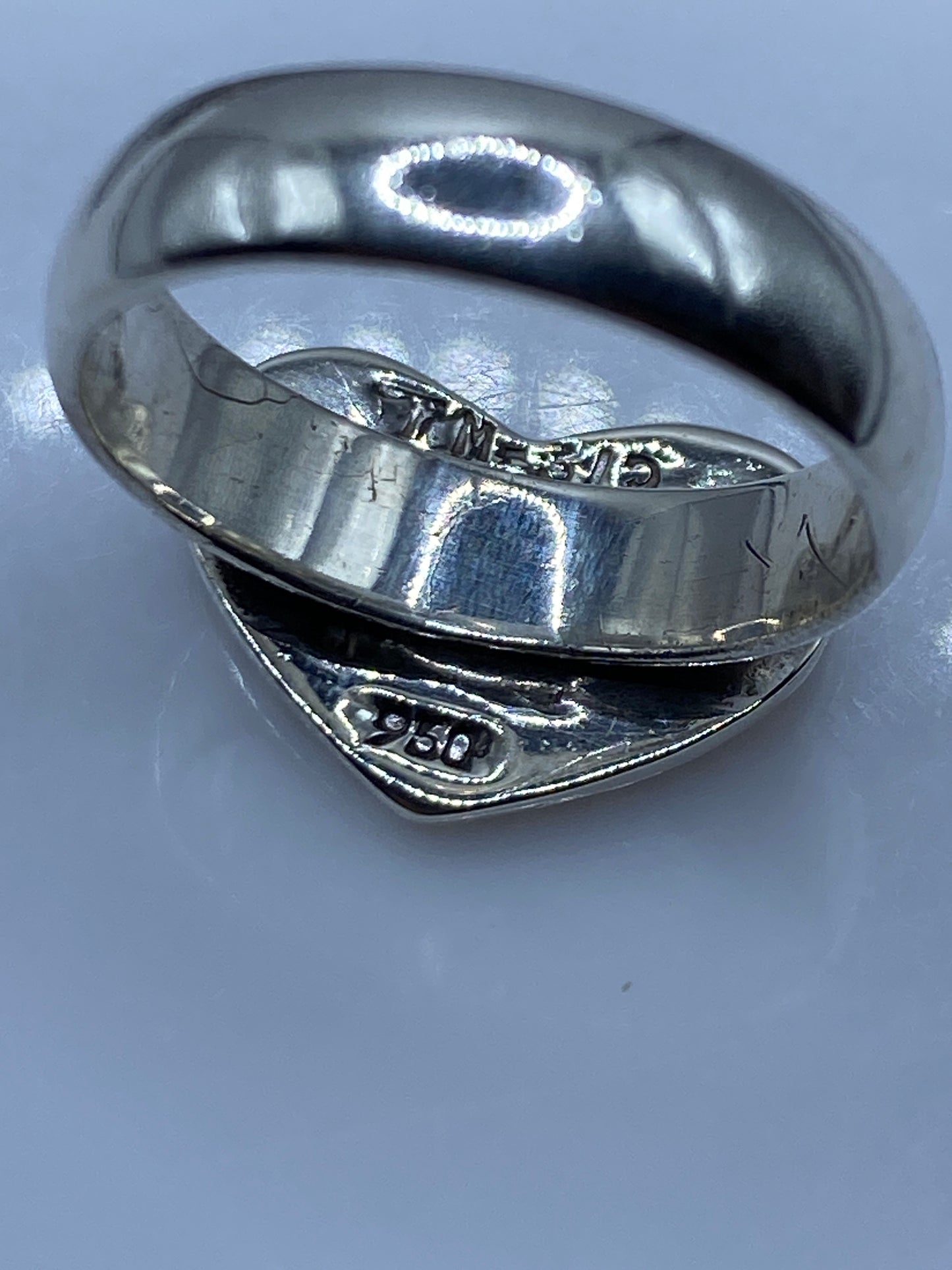 Anillo de Plata Ópalo de Fuego — Taxco .950 — foto 5