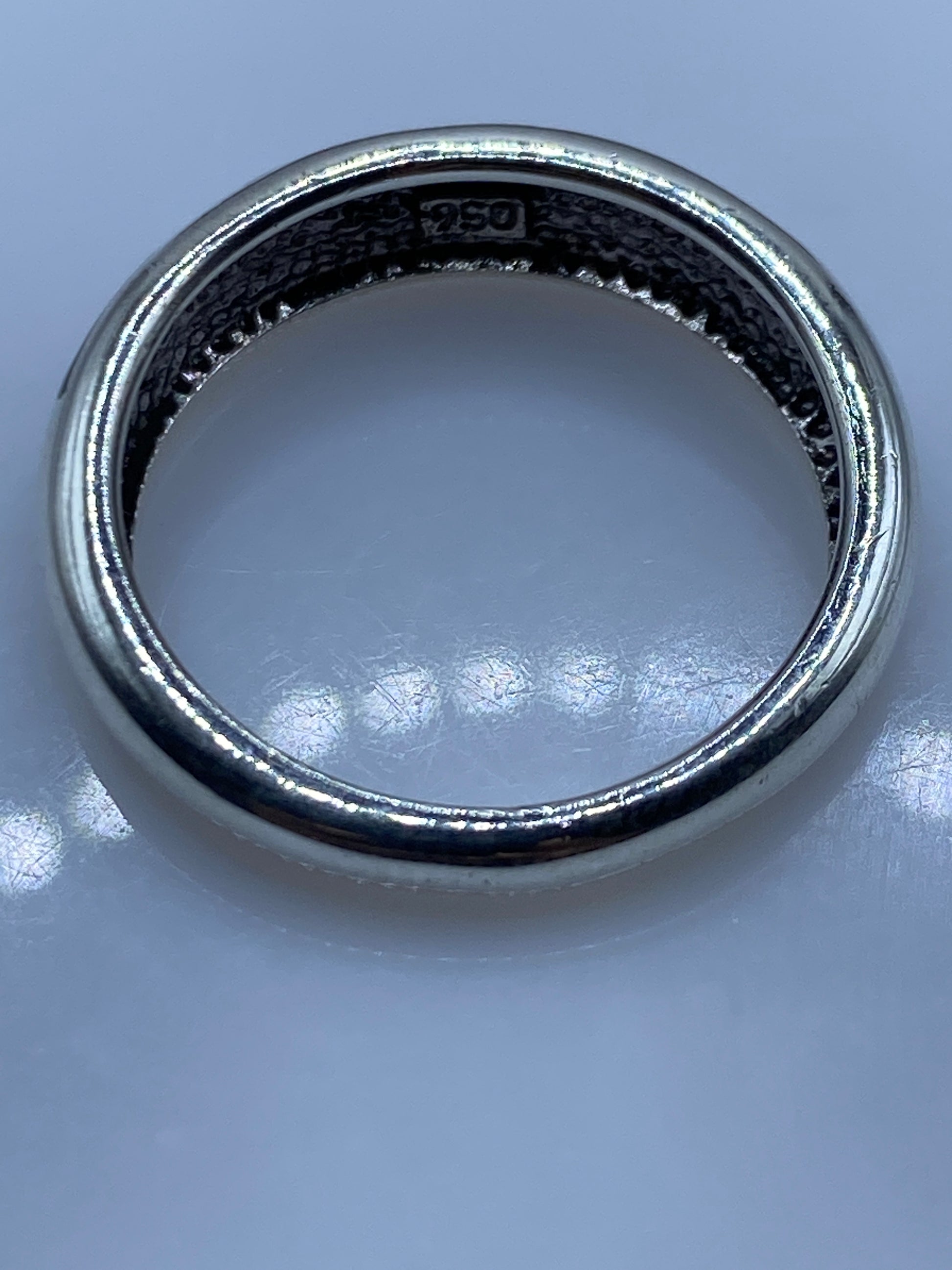 Anillo de Plata .950 con Ópalo de Fuego Multicolor — foto 5