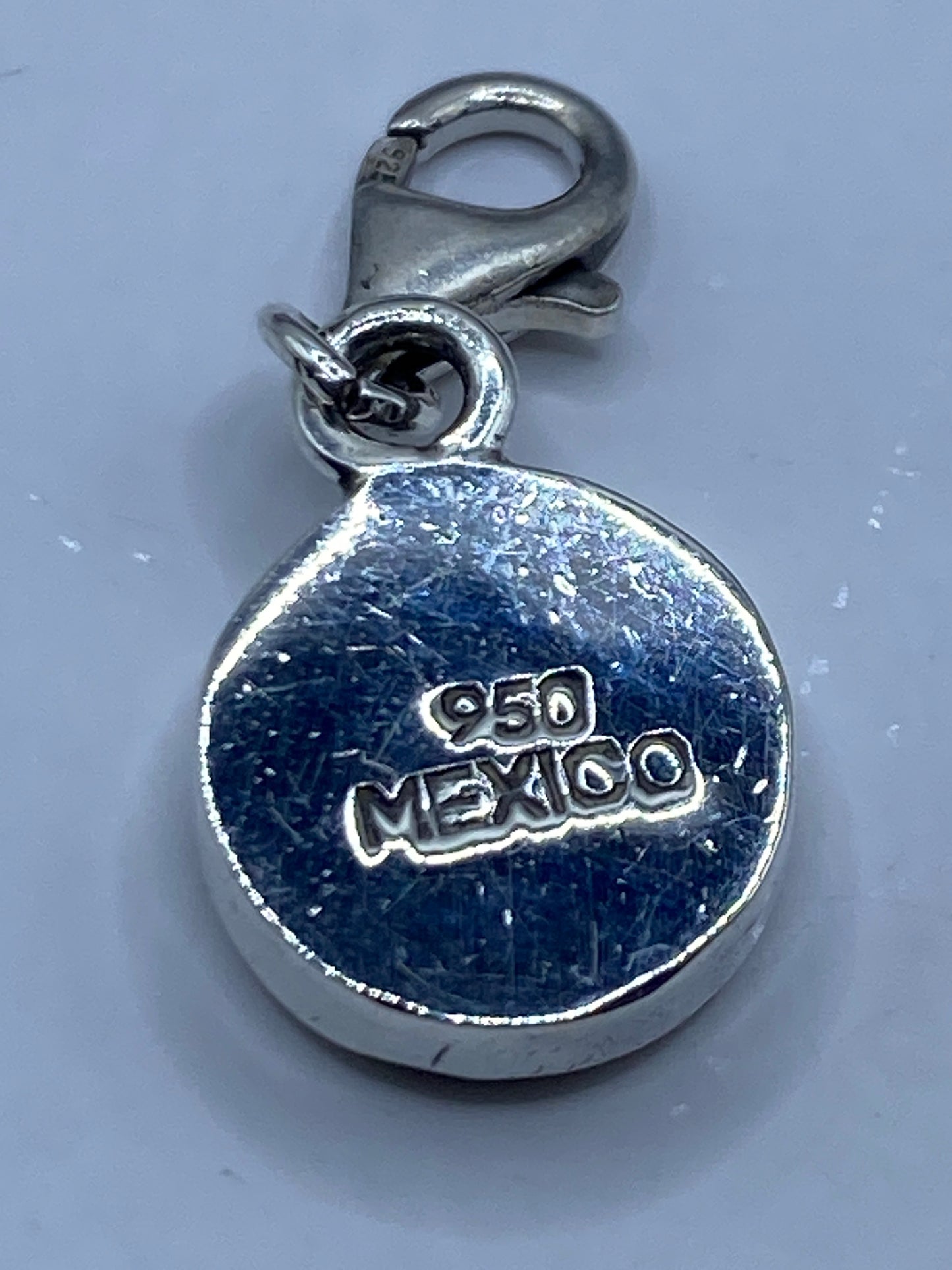 Dije de Plata Ópalo de Fuego Rosa — Taxco .950 — foto 5