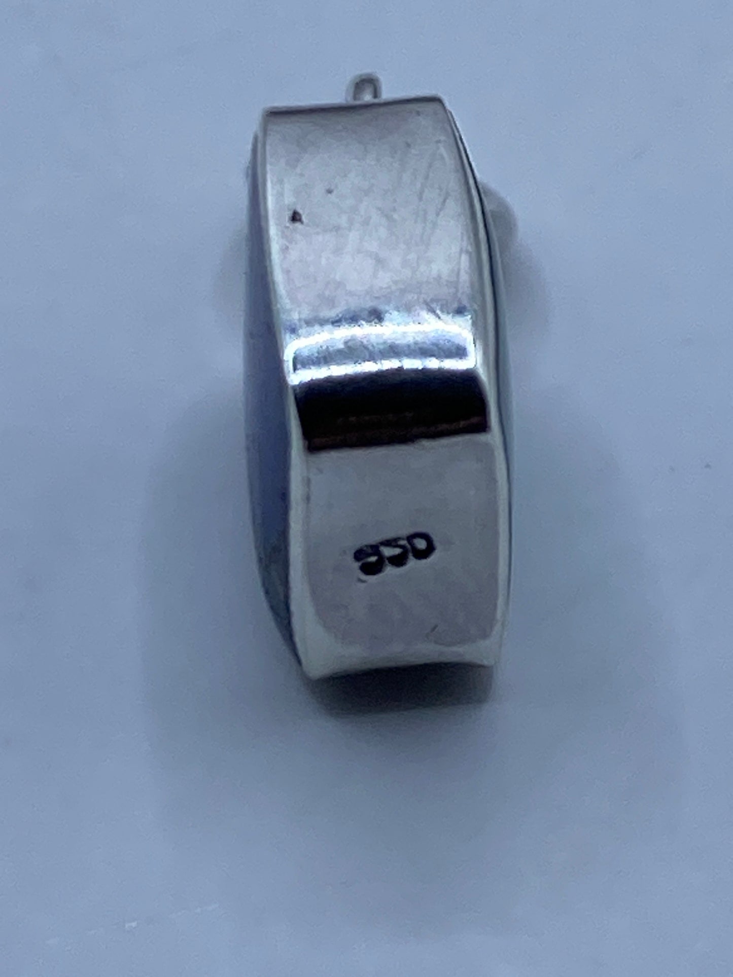 Dije de Plata .950 con Malaquita Verde — Taxco — foto 5