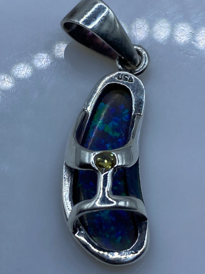 Dije Ópalo de Fuego Plata .950 — Taxco Artesanal — foto 5