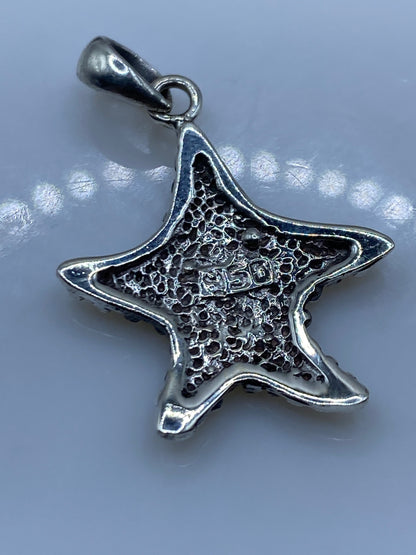 Dije Estrella Marina Plata .950 con Ópalo de Fuego — foto 5