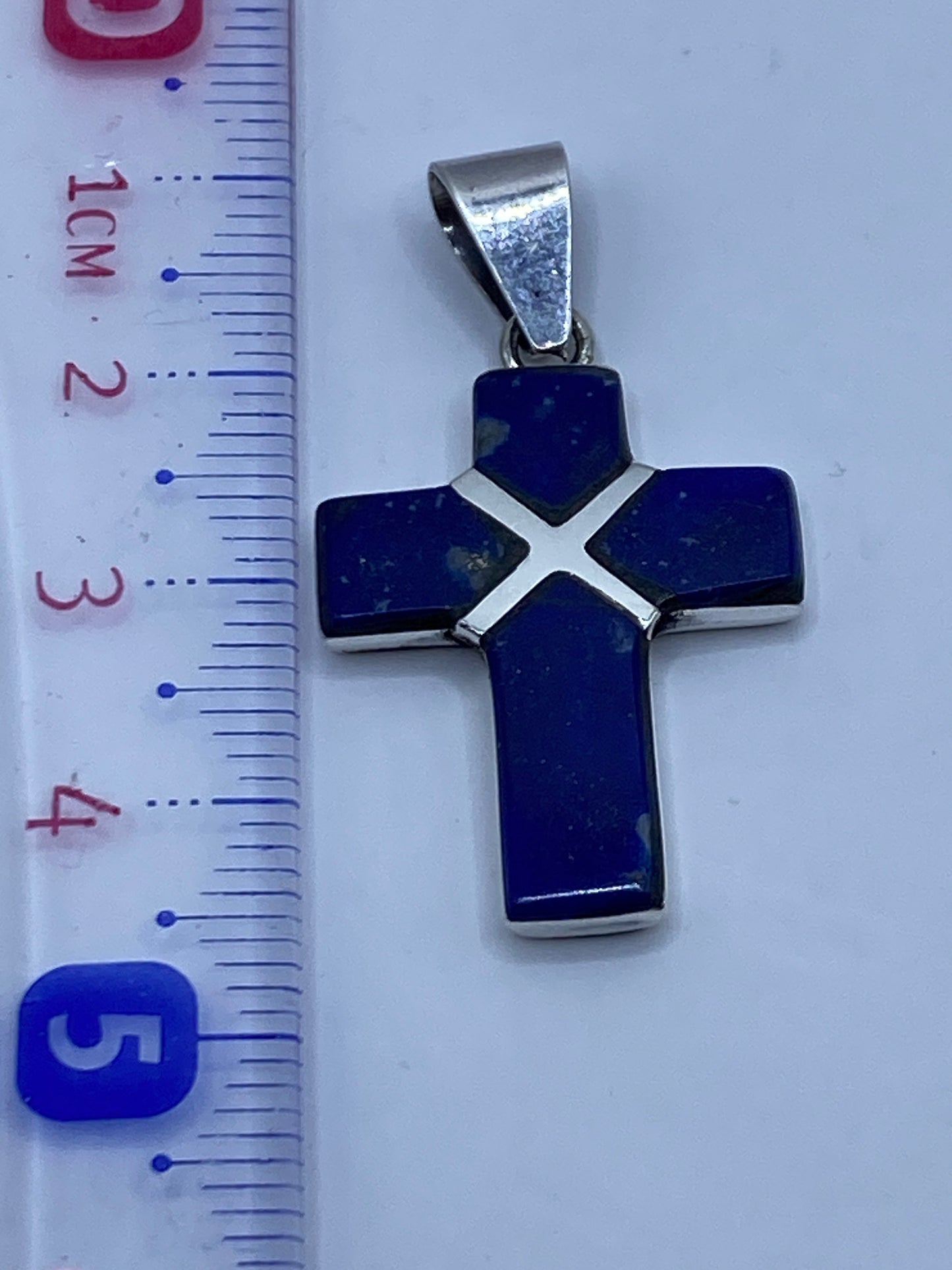 Reverso del dije con el Quinto .950 de Taxco impreso