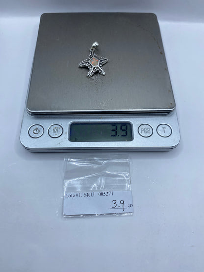 Dije Estrella Plata .950 con Ópalo de Fuego — Taxco — foto 6