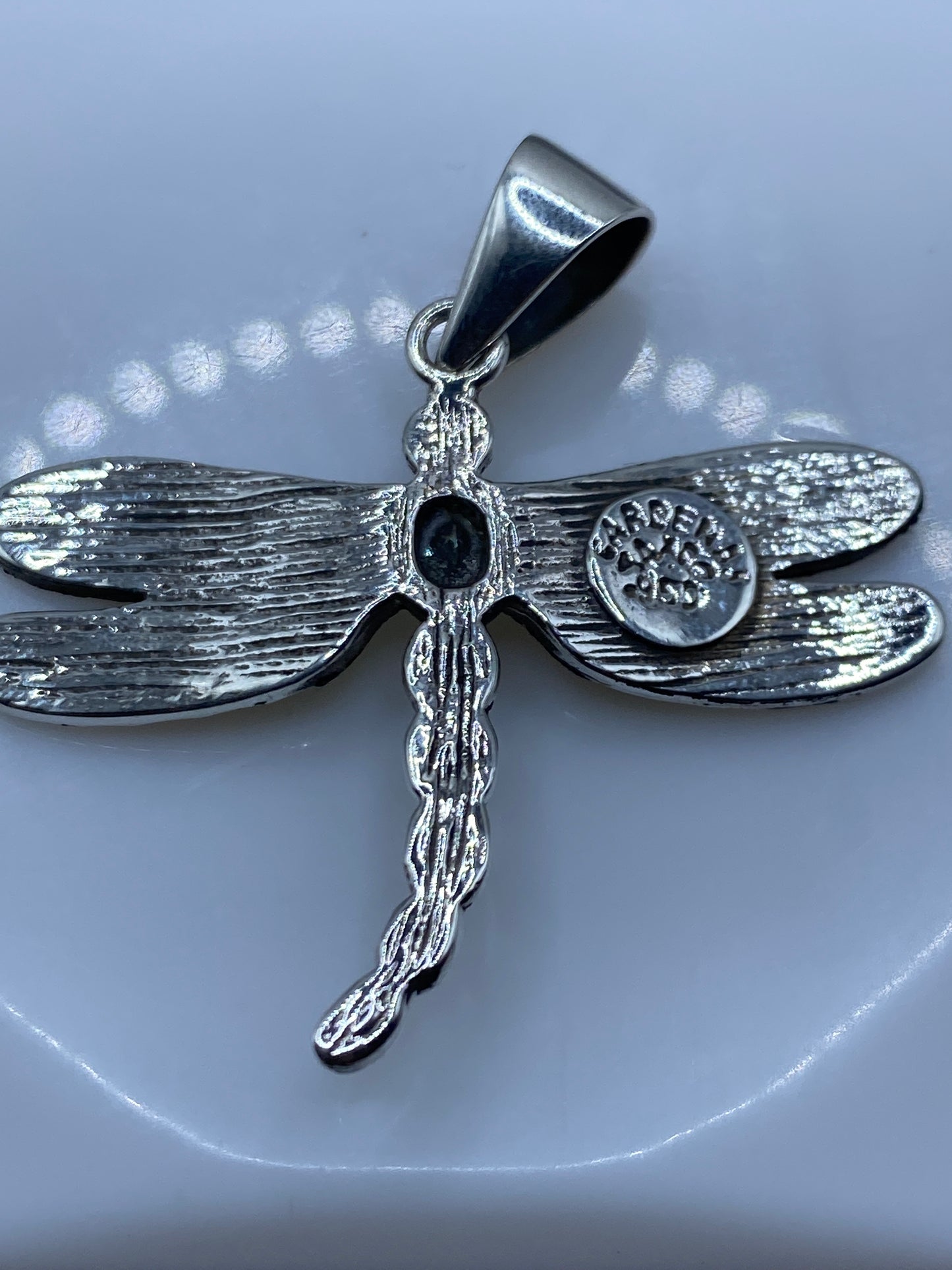 Dije Libélula Plata .950 con Ópalo de Fuego — Taxco — foto 5