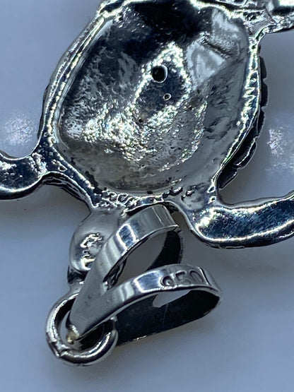 Dije Tortuga Plata .950 con Ópalo de Fuego — Taxco — foto 5
