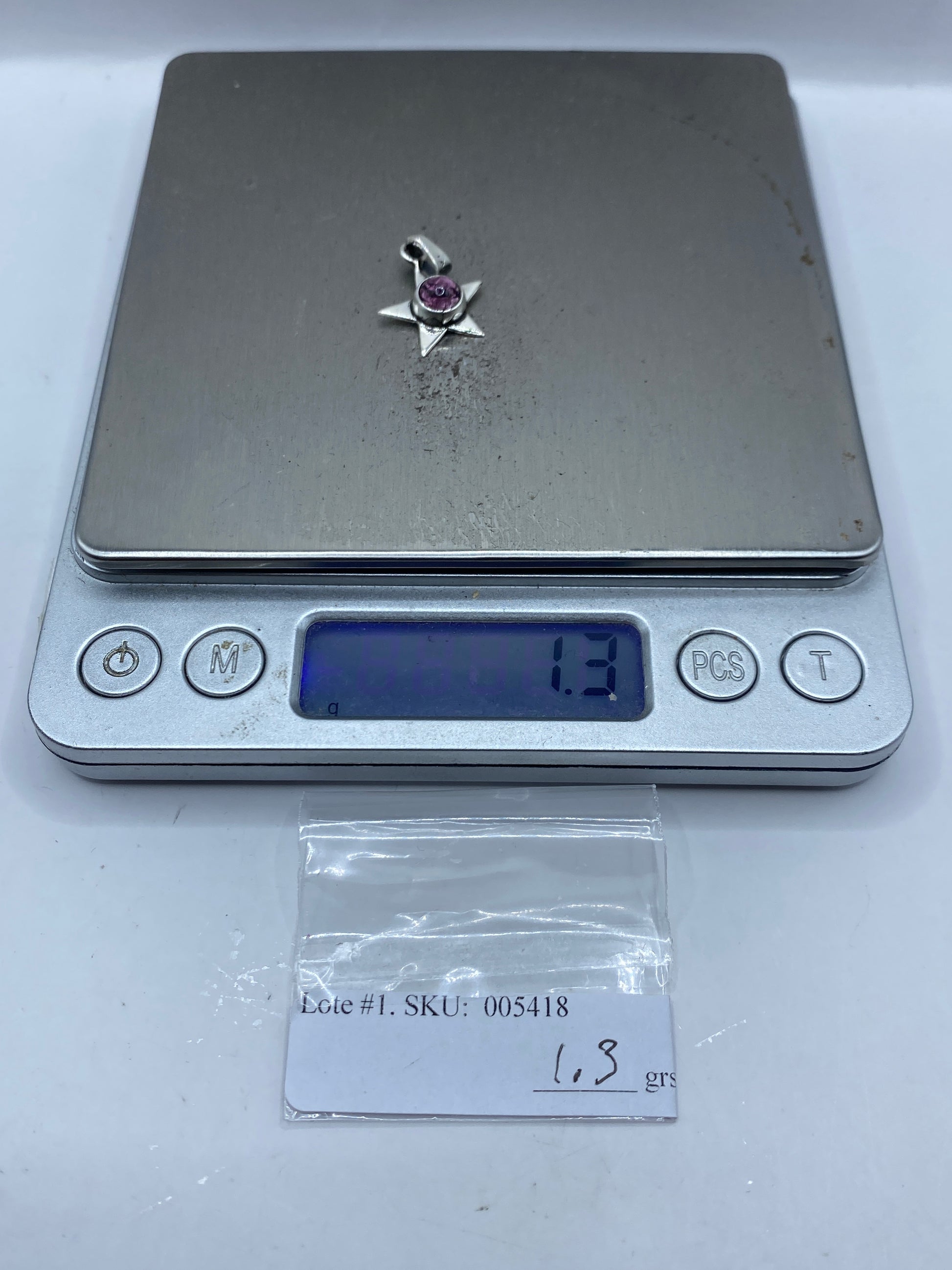 Dije Estrella Plata .925 con Piedra — Taxco — foto 5