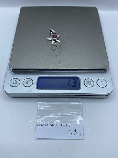 Dije Estrella Plata .925 con Piedra — Taxco — foto 5