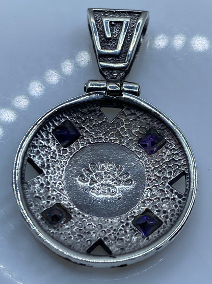 Dije Plata .950 Opalo de Fuego — Taxco Prehispanico — foto 5