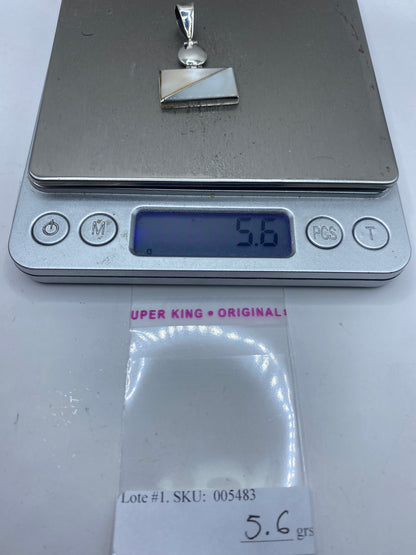 Dije Plata .950 Símbolo Prehispánico con Opalo de Fuego — foto 6