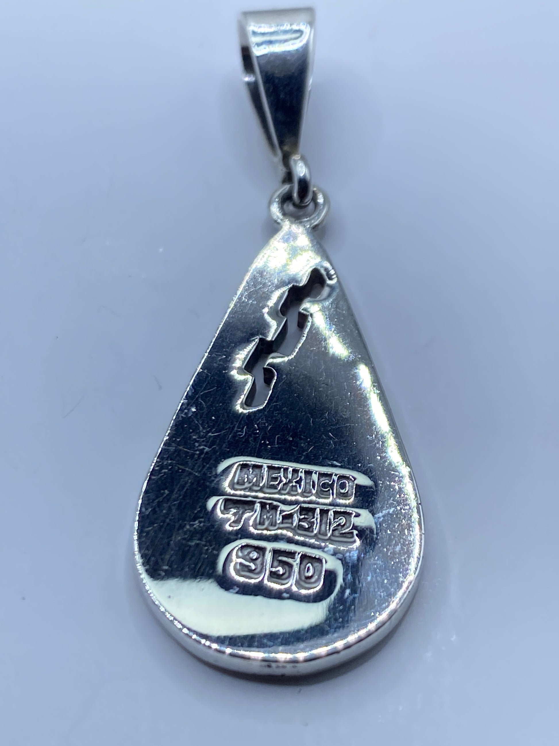 Dije Calendario Azteca Opalo de Fuego — Plata .950 Taxco — foto 5