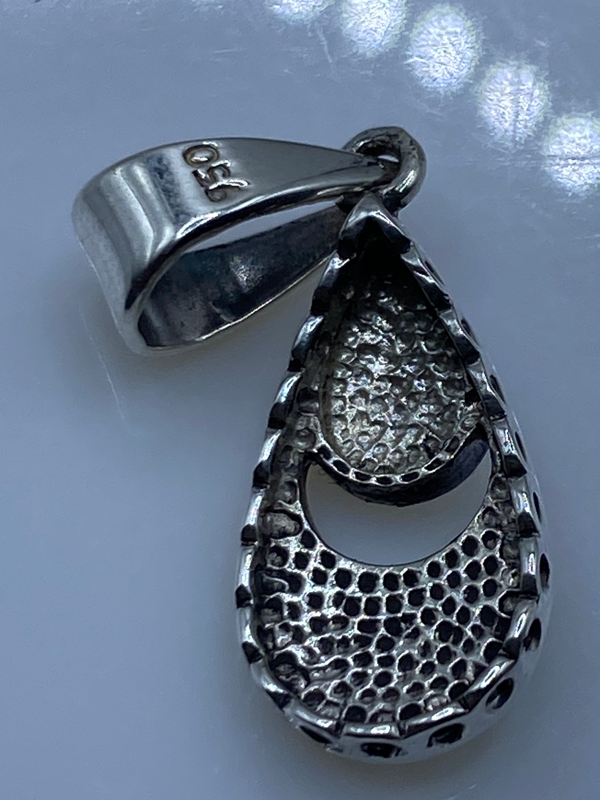 Dije Ópalo de Fuego Plata .950 — Taxco — foto 5