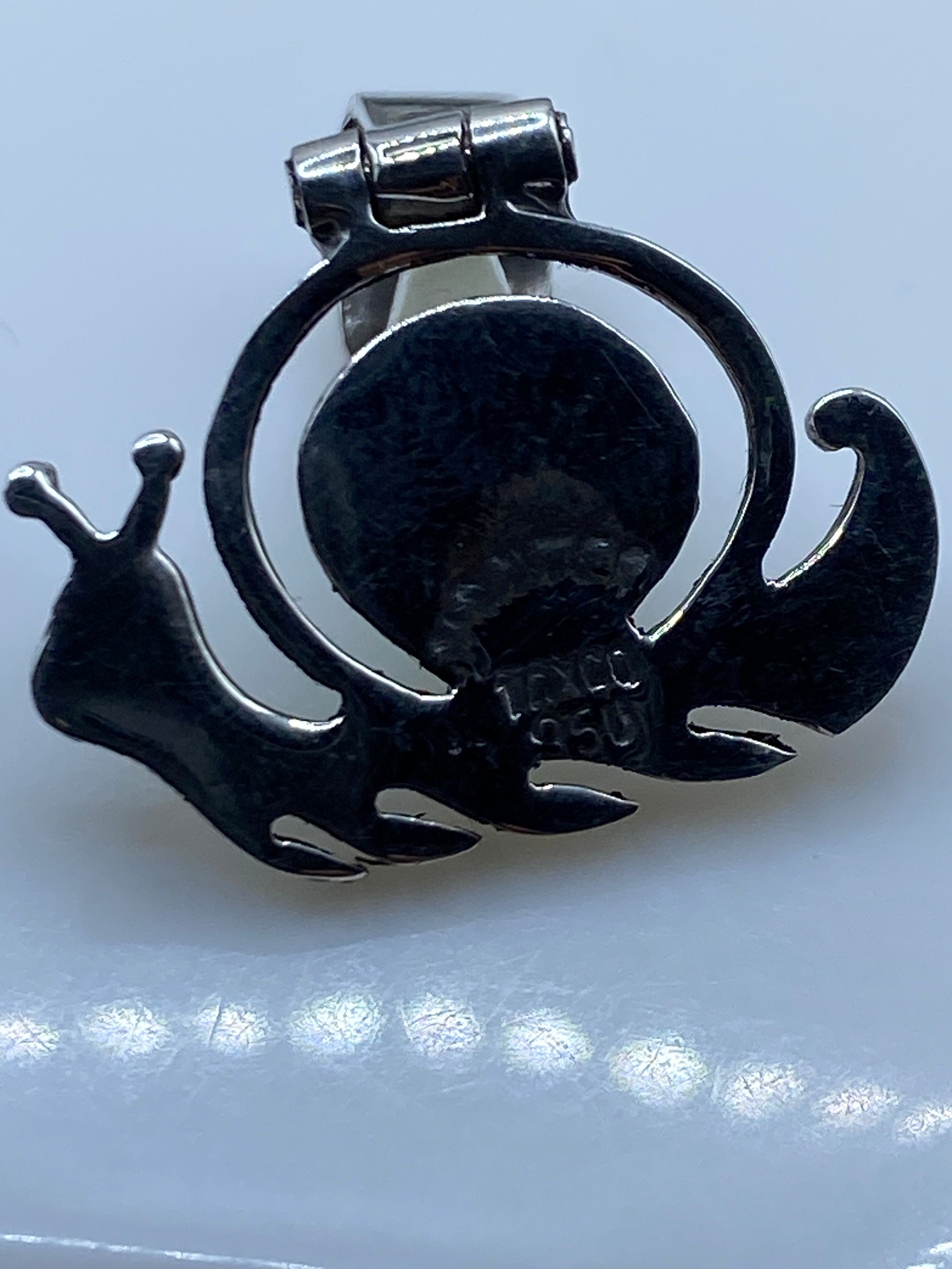 Dije de Plata Caracol Artesanal — Taxco .950 — foto 5