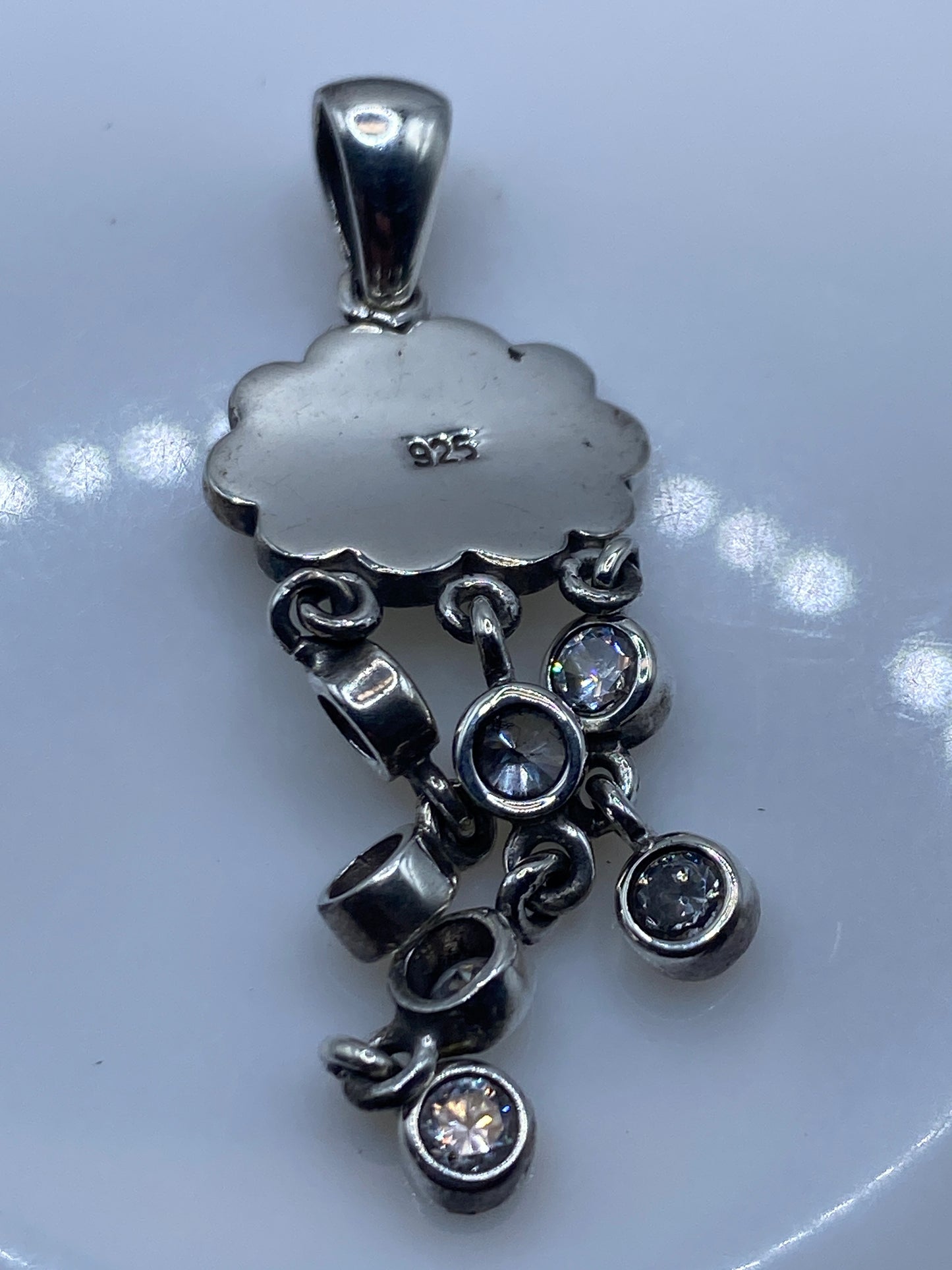 Dije de Plata con Piedra Azul — Taxco .925 — foto 5