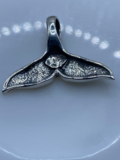 Dije Plata Cola de Ballena Ópalo Azul — Taxco .950 — foto 5