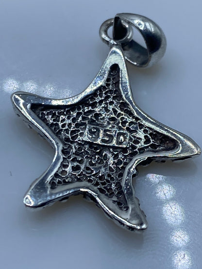 Dije Estrella de Plata con Ópalo de Fuego — Taxco .950 — foto 5