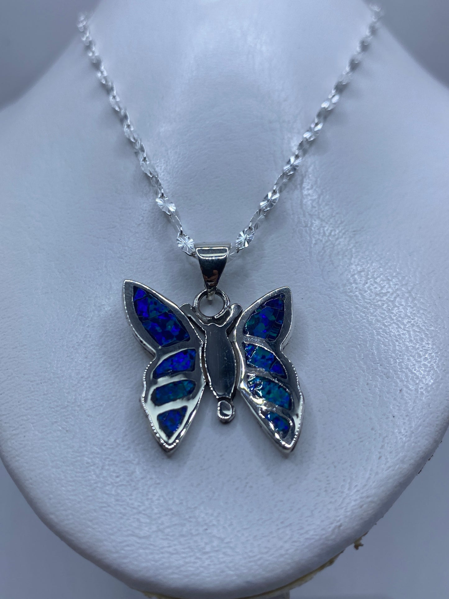Dije Mariposa Plata .950 con Ópalo de Fuego — Taxco — foto 2