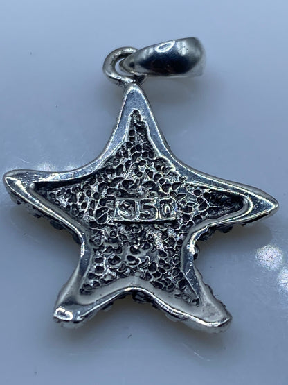 Dije Estrella de Mar en Plata con Ópalo de Fuego — Taxco — foto 5