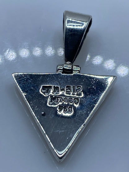 Dije Triangular Perla — Plata .950 Taxco — foto 5