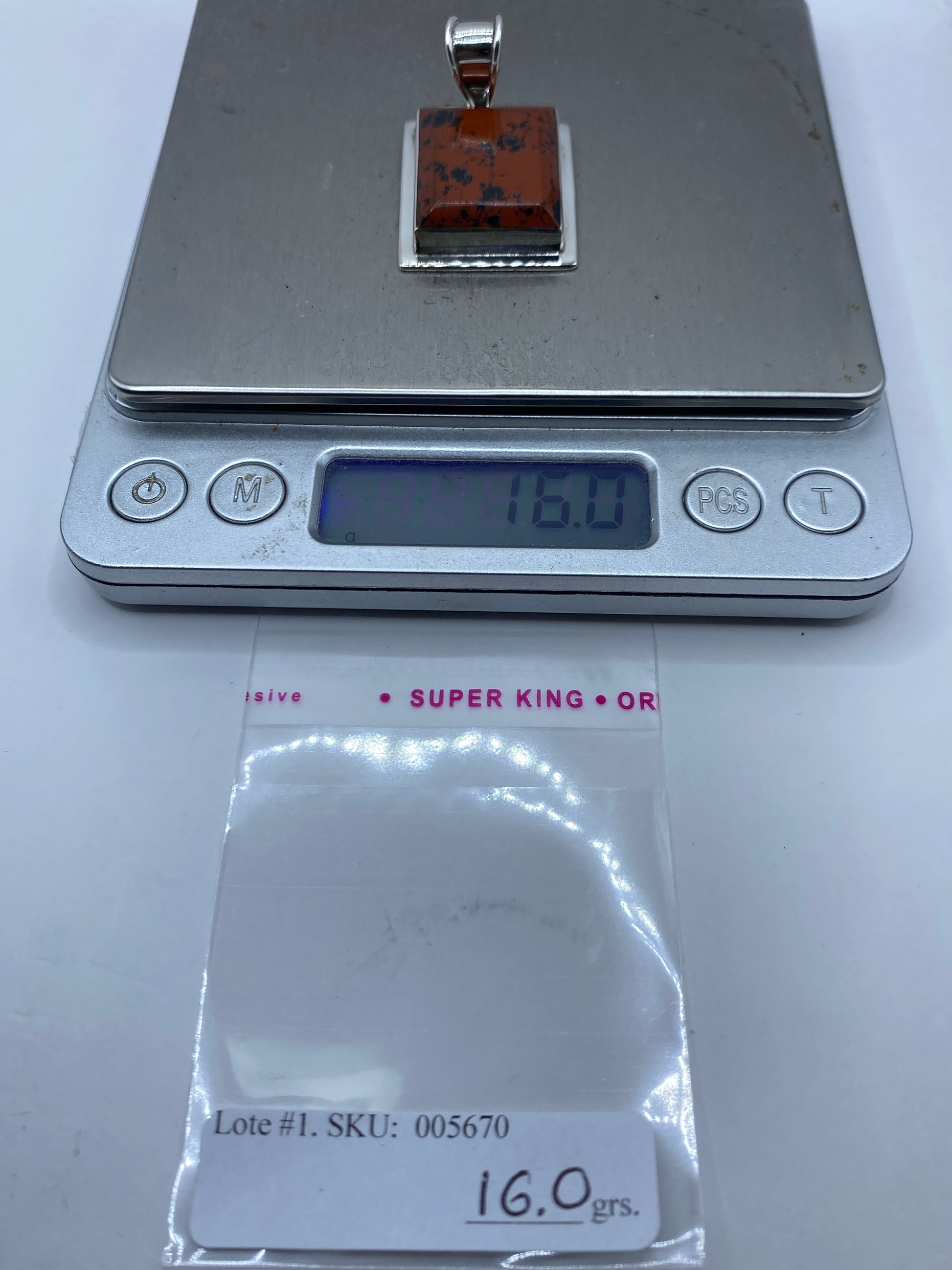 Dije de Plata con Piedra — Taxco .925 — foto 6