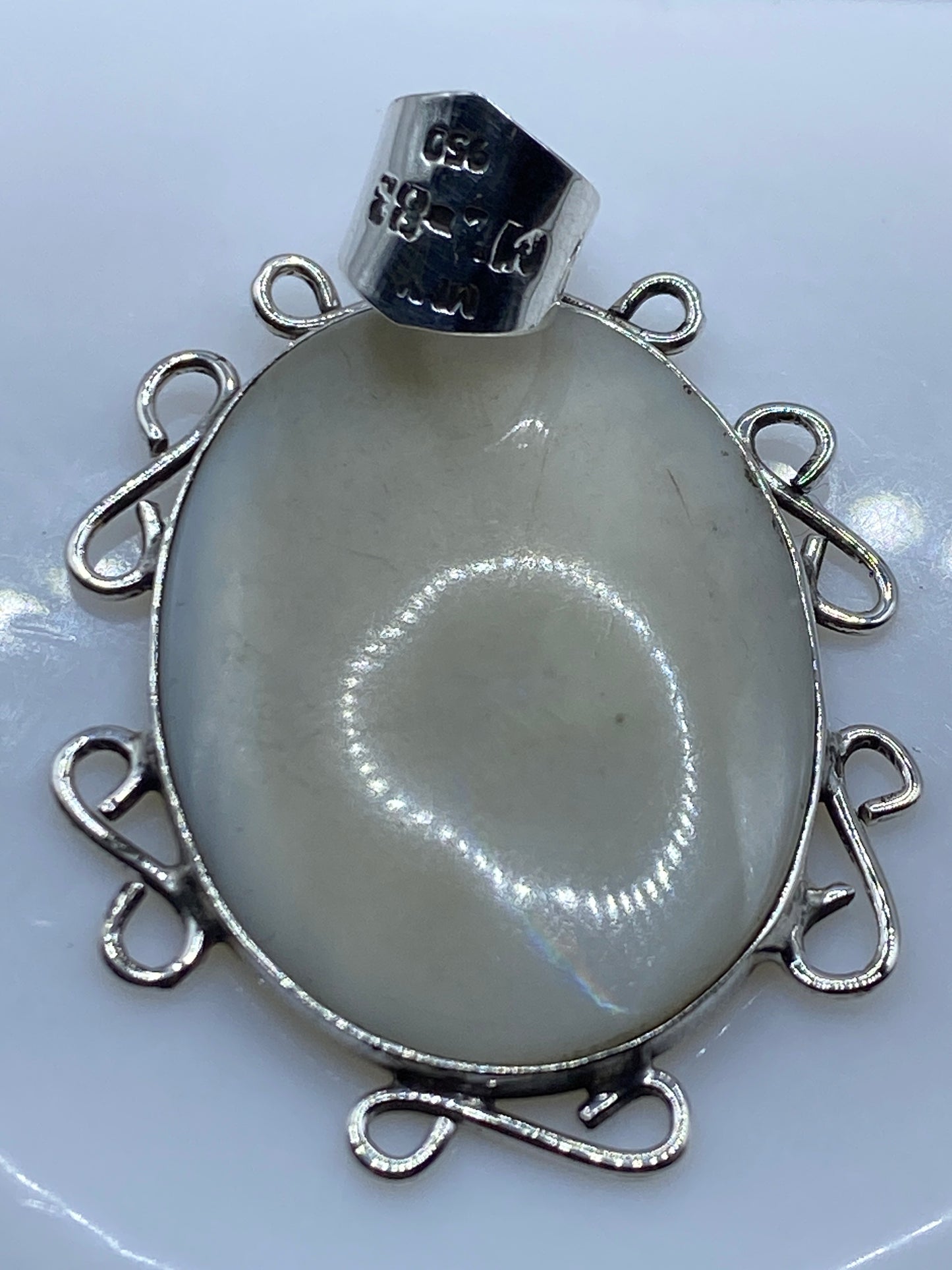 Dije de Plata .950 con Perla — Taxco Hecho a Medida — foto 5