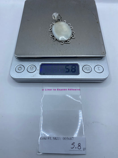 Dije de Plata .950 con Perla — Taxco Hecho a Medida — foto 6