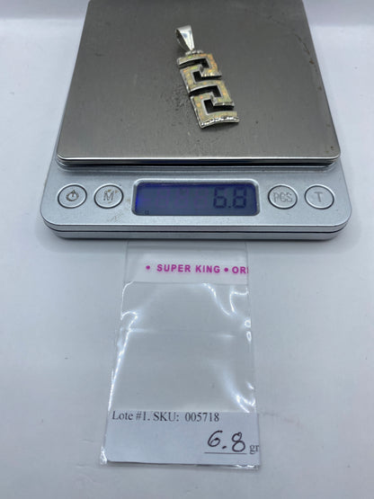 Dije Plata Óptalo de Fuego Geométrico — Taxco .950 — foto 6