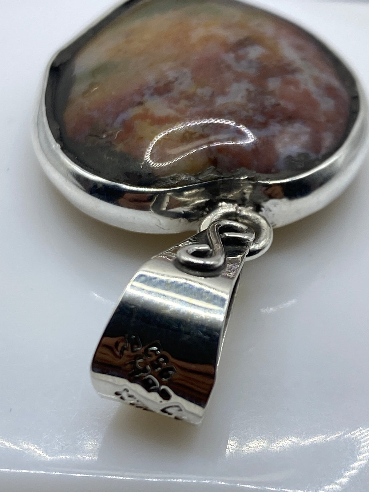 Dije de Plata .950 con Piedra Multicolor — Taxco — foto 5