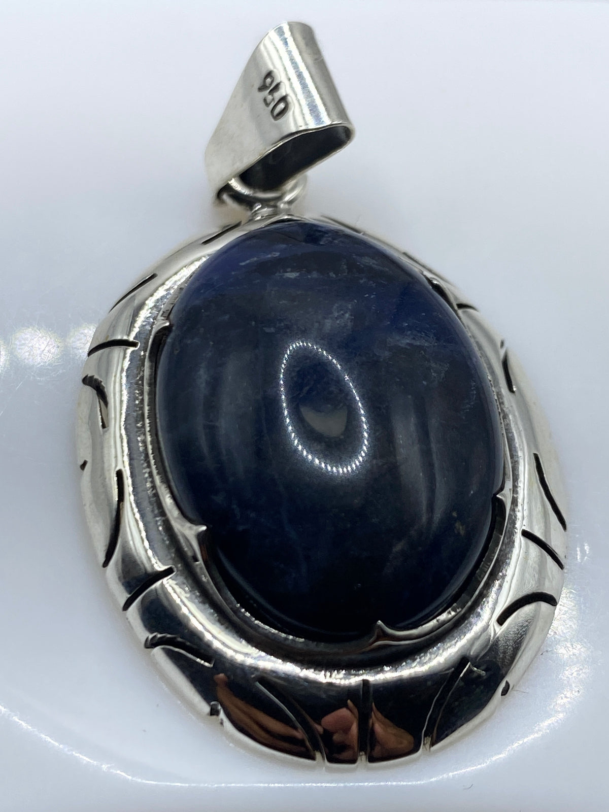 Dije de Plata .950 Azul Engastado — Taxco — foto 5