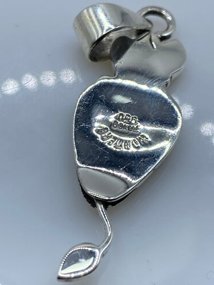 Dije Ópalo de Fuego Azul — Plata .950 Taxco — foto 5