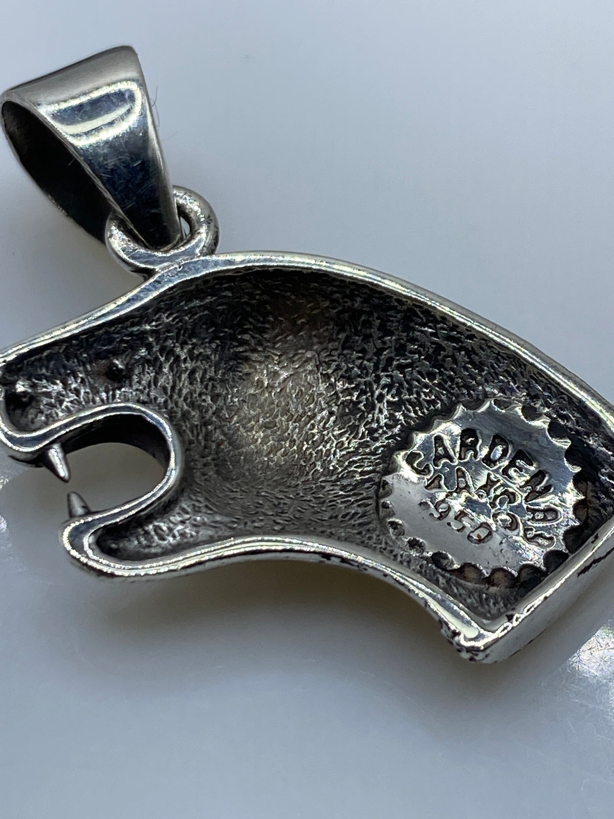 Dije de Plata .950 Ópalo de Fuego — Taxco Artesanal — foto 5