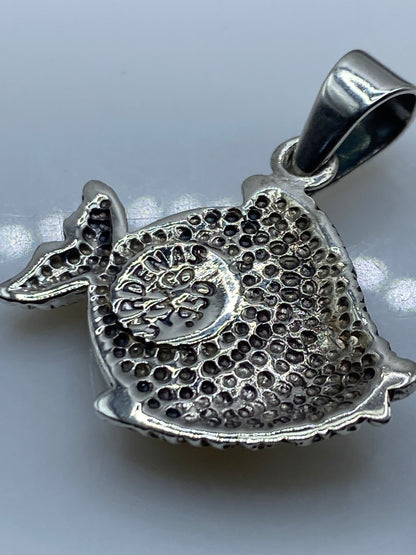Dije de Plata Ópalo de Fuego Azul — Taxco .950 — foto 5