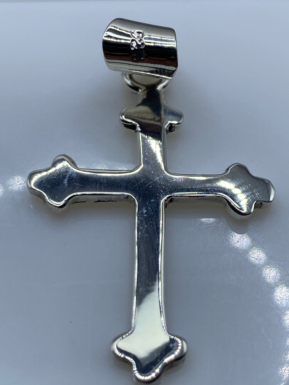 Cruz de Plata Calada — Dije de Taxco .925 — foto 5