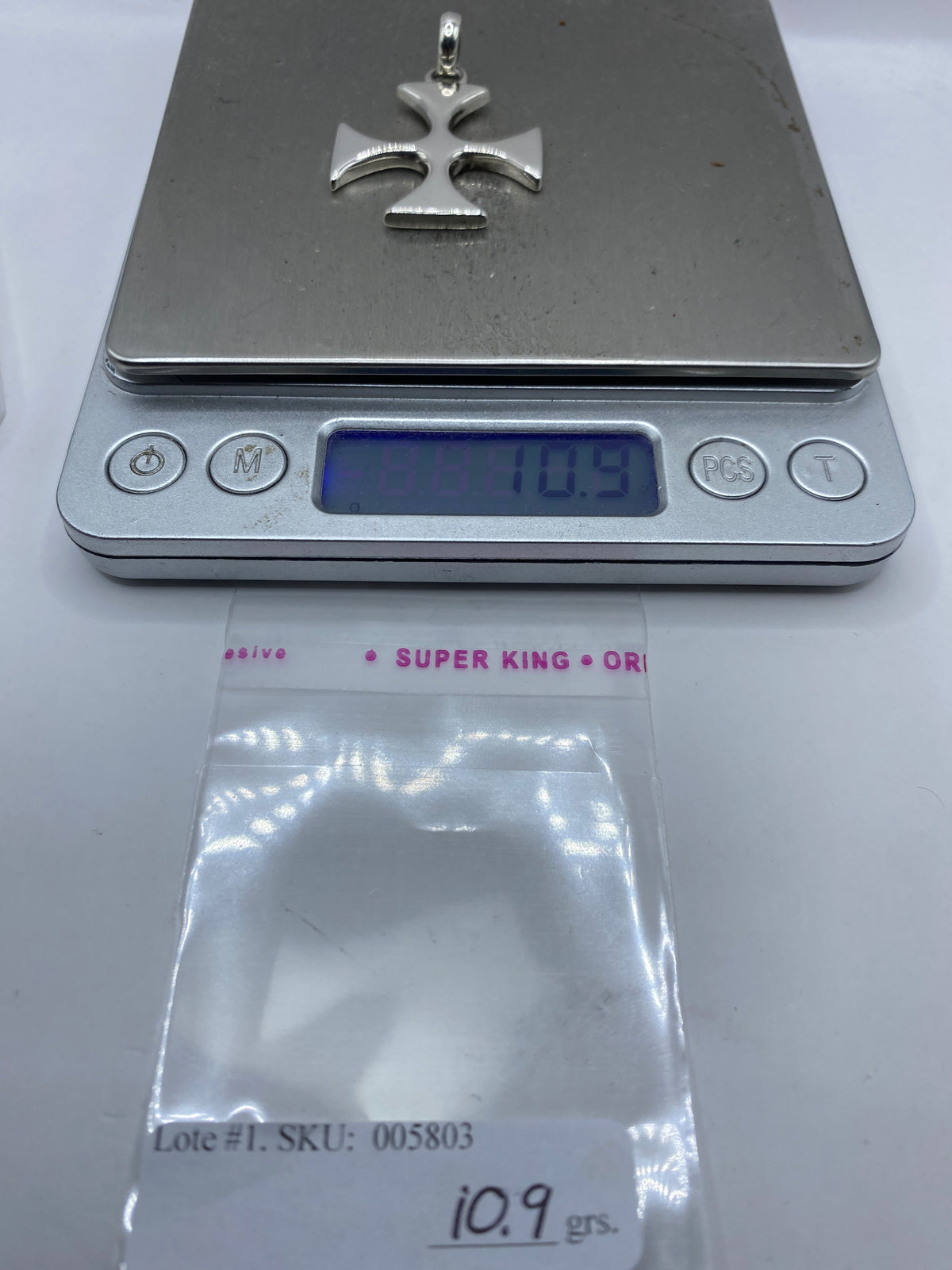 Dije Cruz Plata .925 — Taxco Religiosa — foto 6