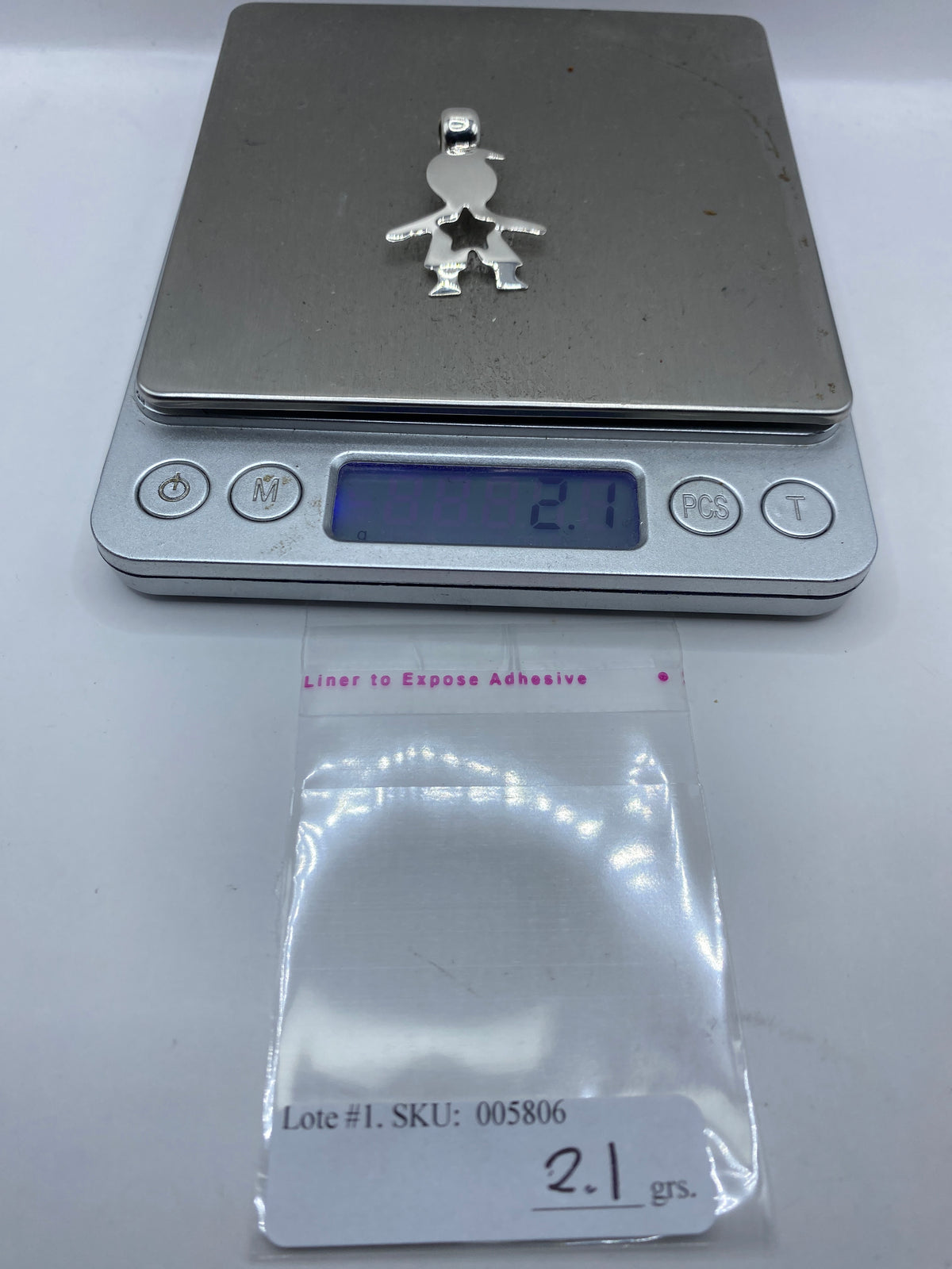 Dije Plata Calado Unisex — Taxco .925 — foto 6
