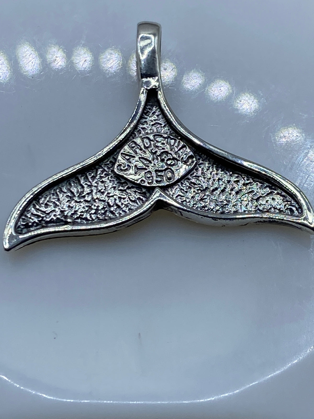 Dije de Plata Repujado Prehispánico — Taxco .925 — foto 5
