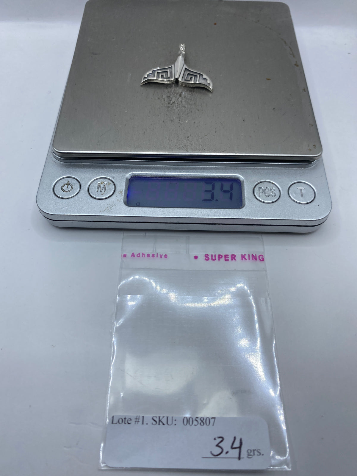 Dije de Plata Repujado Prehispánico — Taxco .925 — foto 6