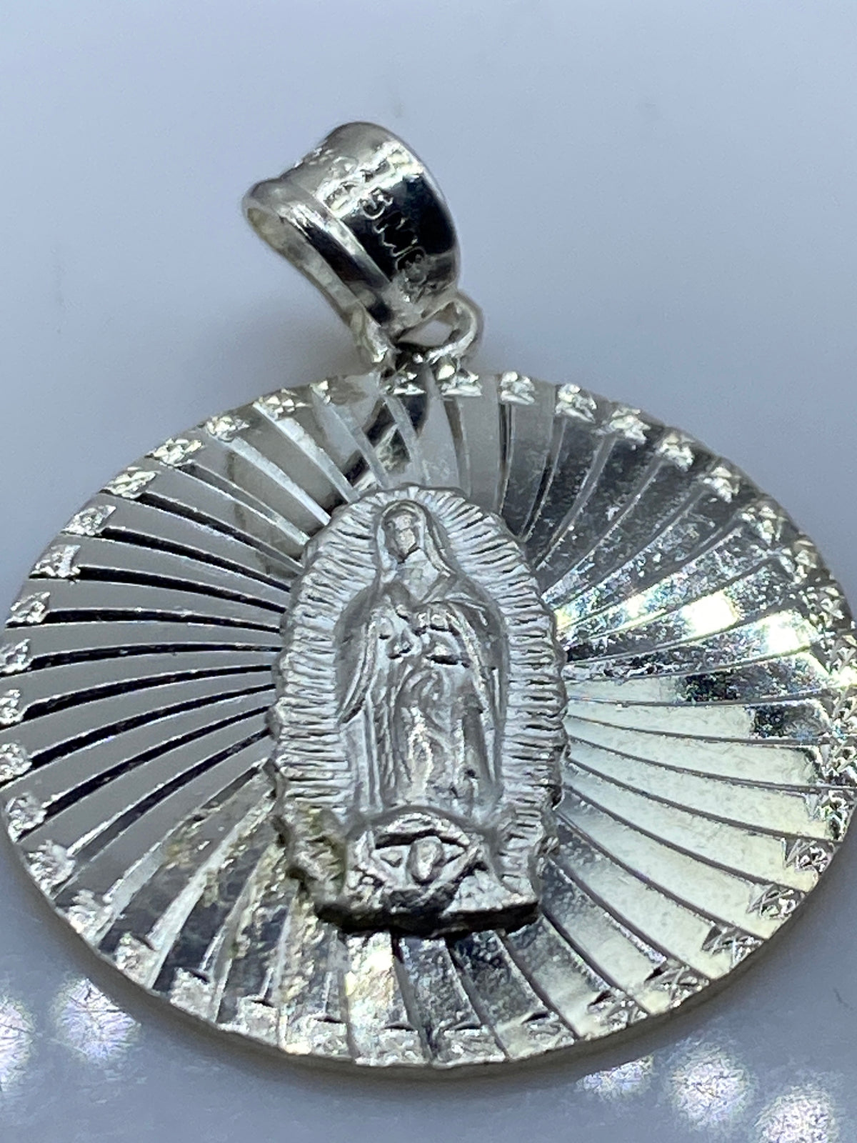 Dije Virgen de Guadalupe Plata .925 — Taxco — foto 5