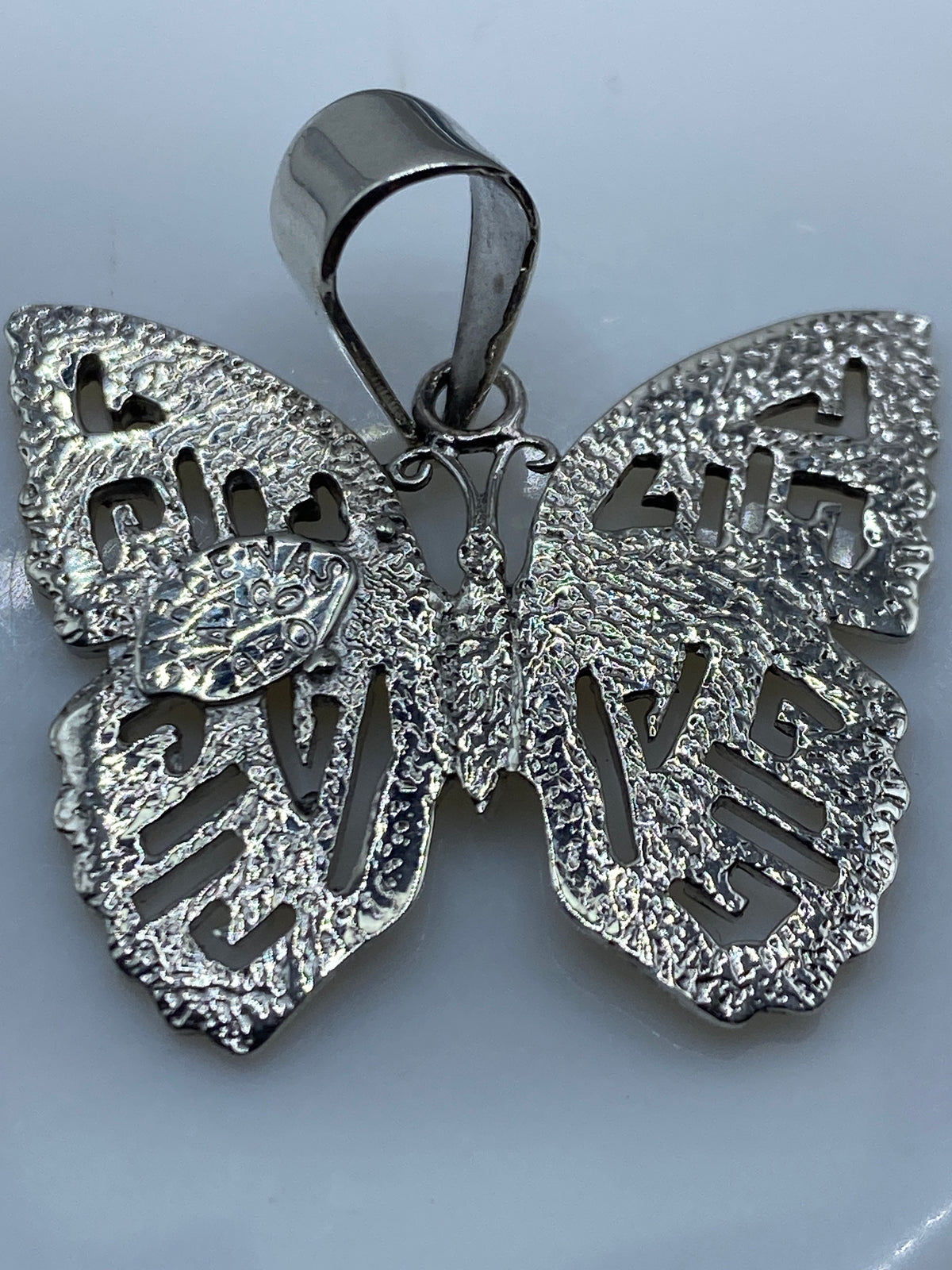 Dije Mariposa Calado en Plata .925 — Taxco — foto 5