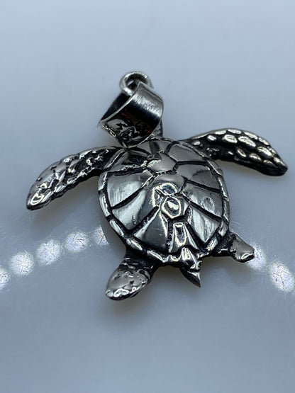 Dije de Plata Tortuga Marina Repujado — Taxco .925 — foto 5