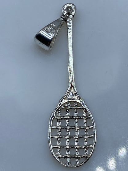 Dije de Plata Calado Raqueta — Taxco .925 — foto 5
