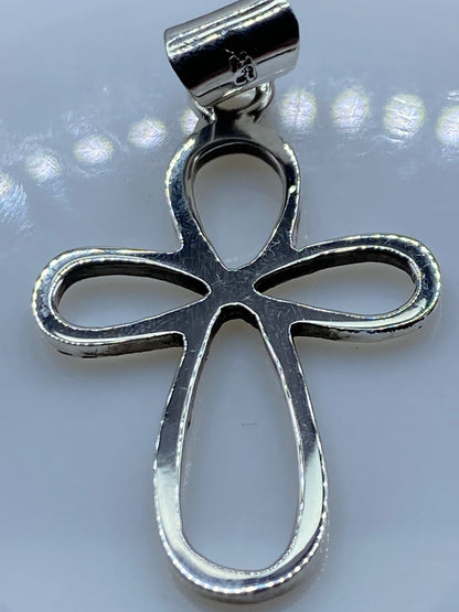 Dije Cruz de Plata Calado — Taxco .925 — foto 5