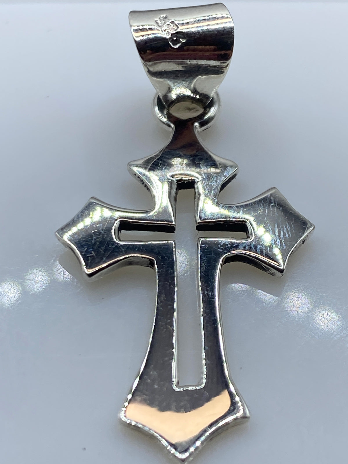 Dije Cruz de Plata .925 — Taxco — foto 5