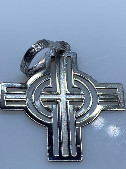 Dije Cruz de Plata Calado — Taxco .925 — foto 5