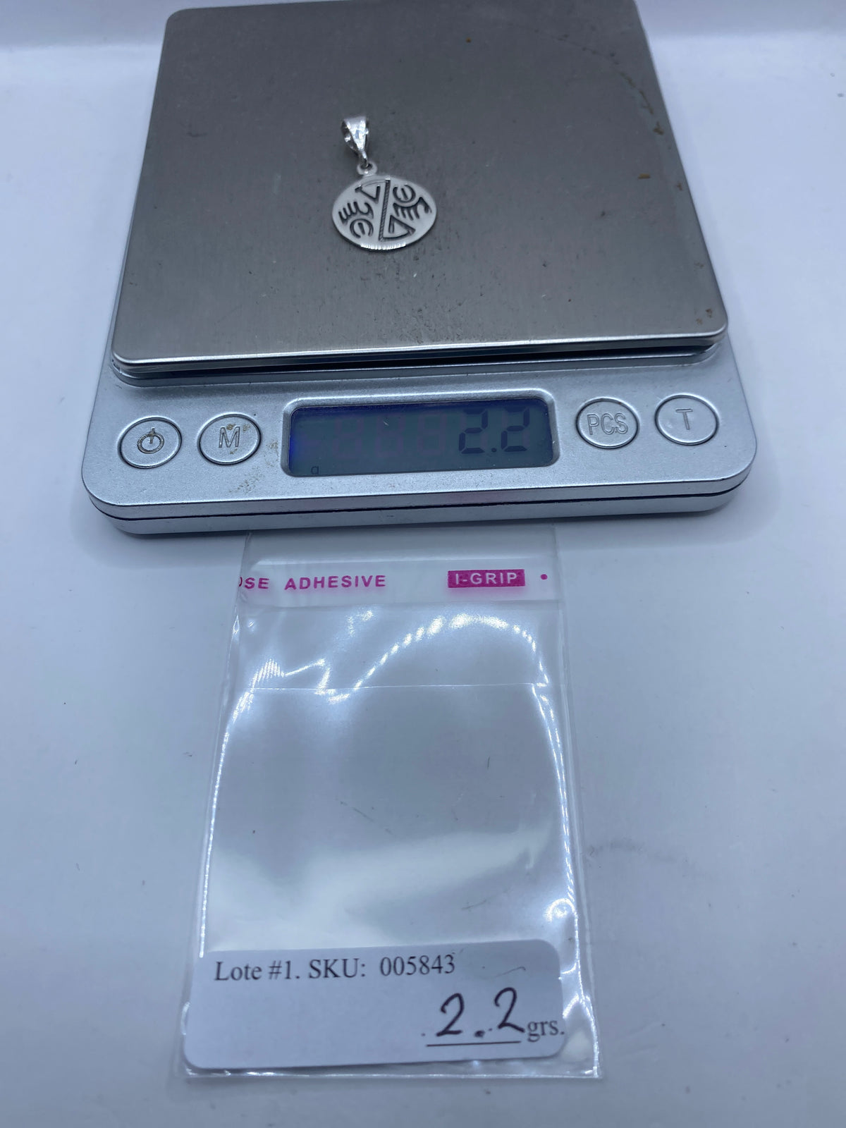 Dije de Plata Repujado Prehispánico — Taxco .925 — foto 5