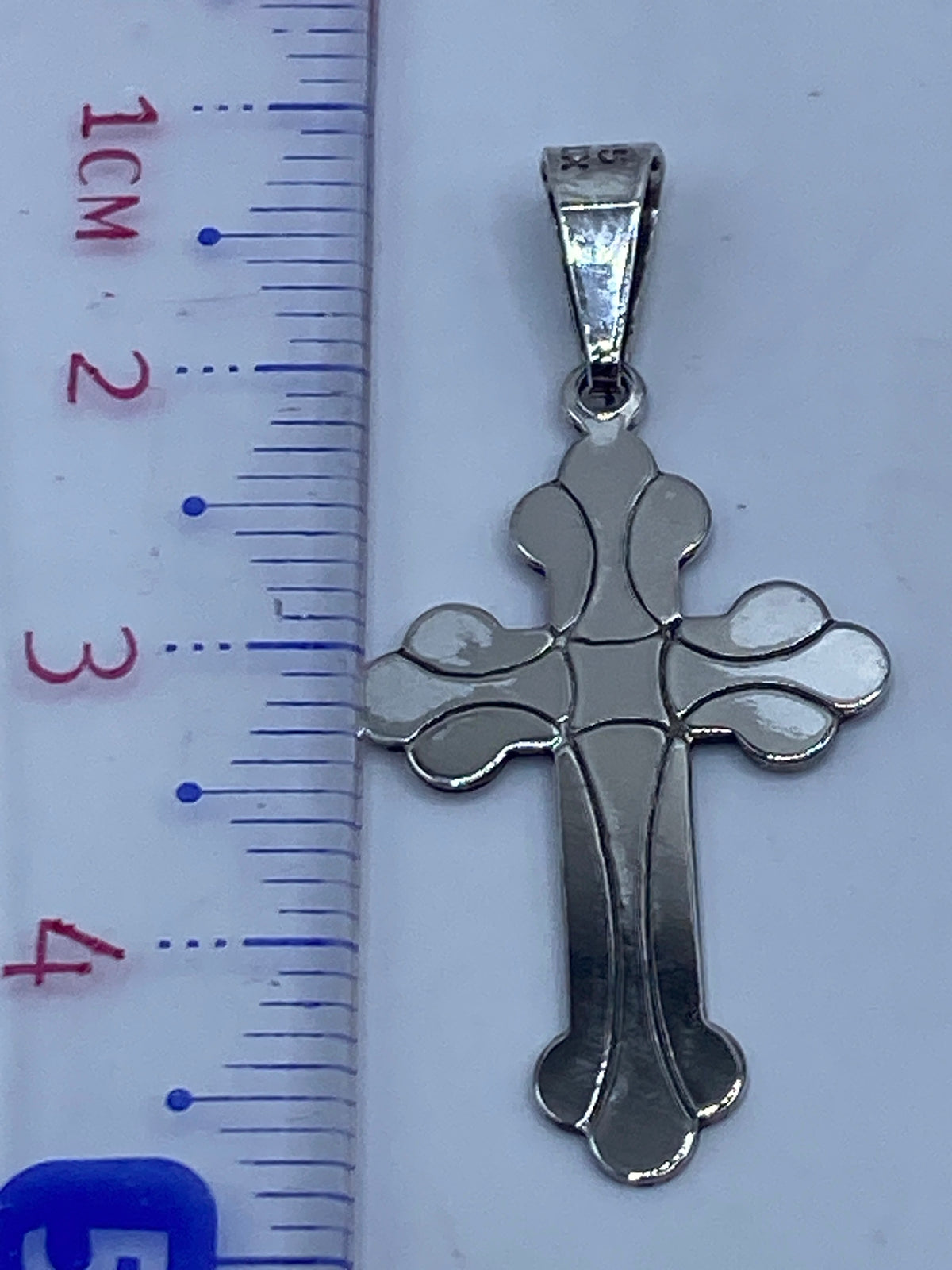 Dije Cruz de Plata .925 — Taxco Clásico — foto 5