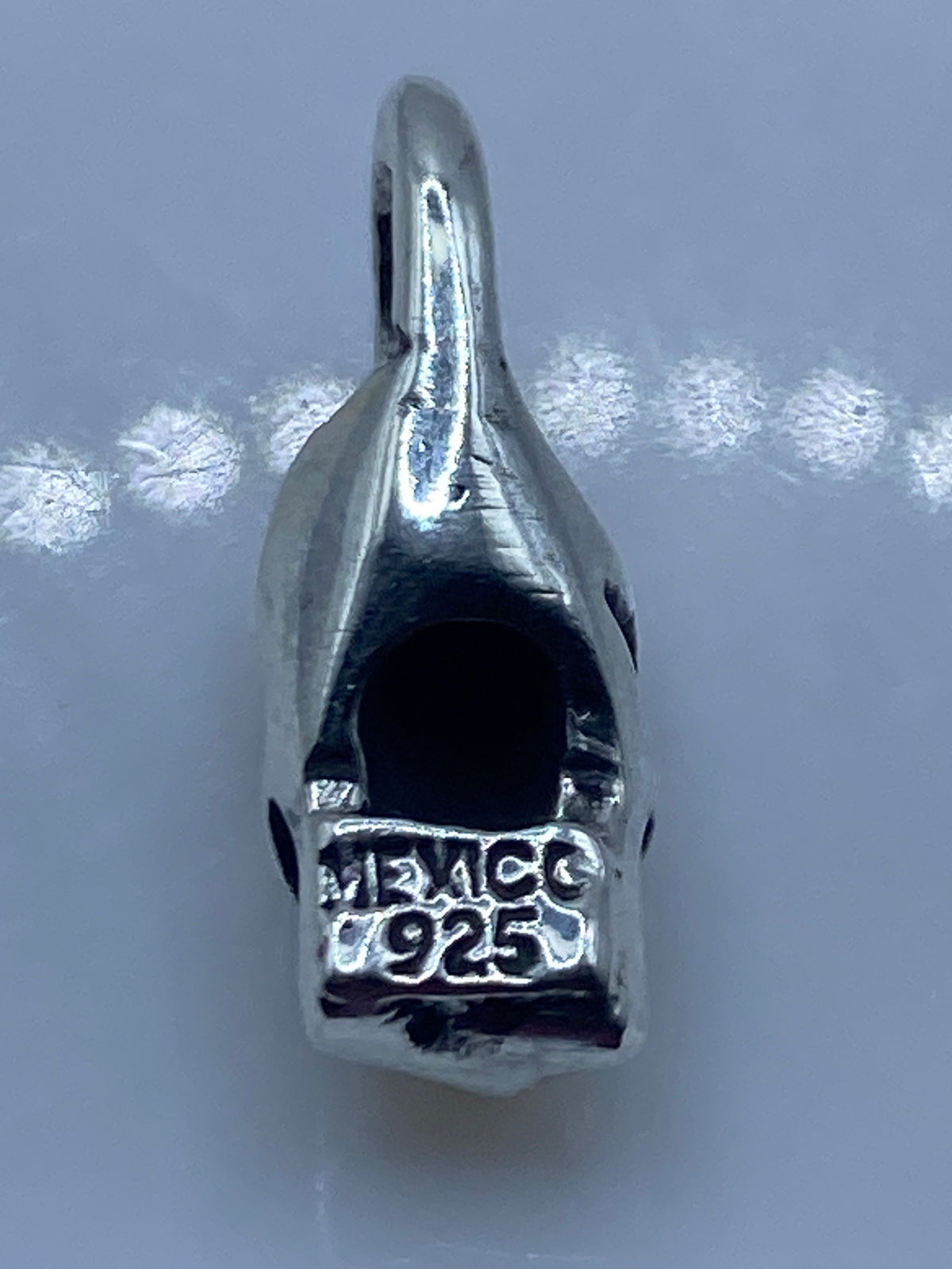 Dije Calavera de Plata Cartoneado — Taxco .925 — foto 5